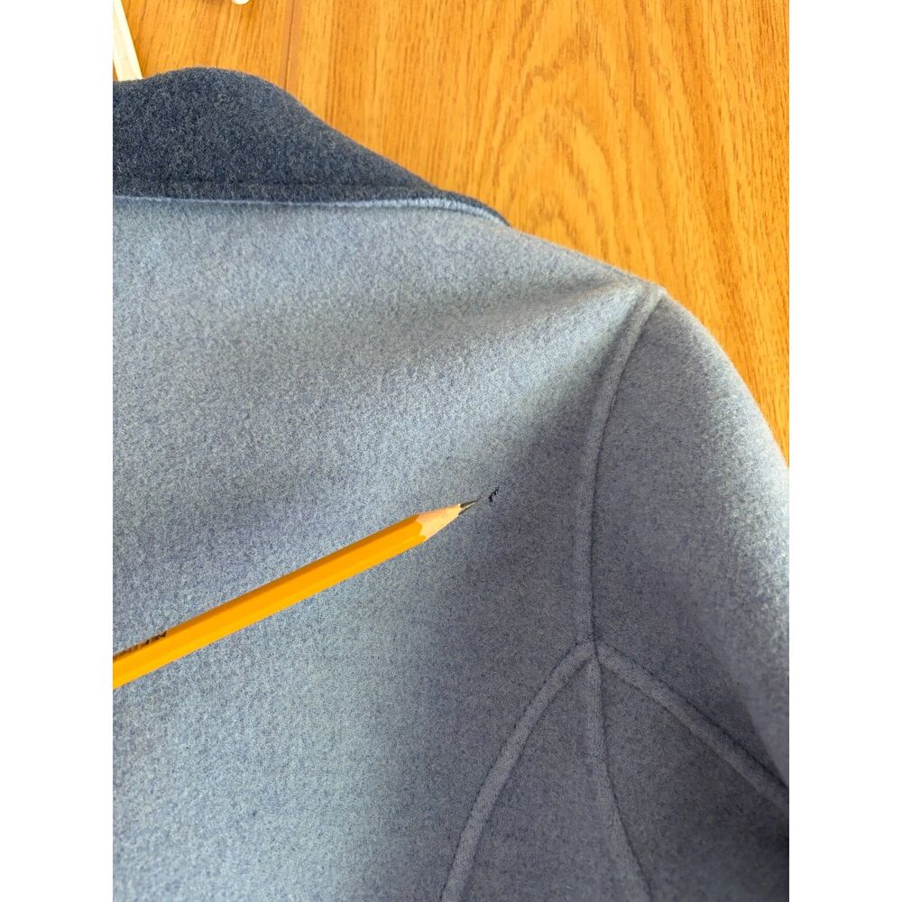 Vtg Pendleton Reversible Wool Skirt Suit Blue Merino NWT - Picture 14 of 15